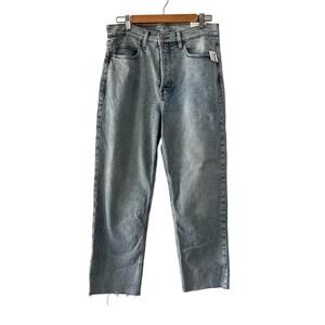 Old Navy Ski High Straight Women's Size 10 Extra High Rise Button Fly Jeans